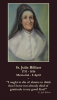 St. Julie Billiart Prayer Card-FOUNDER OF TEACHING ORDER OF NUNS